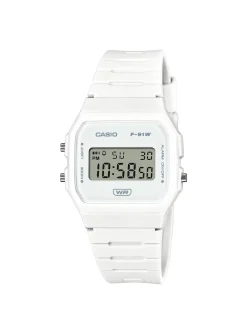 Montre Casio digitale résine blanche