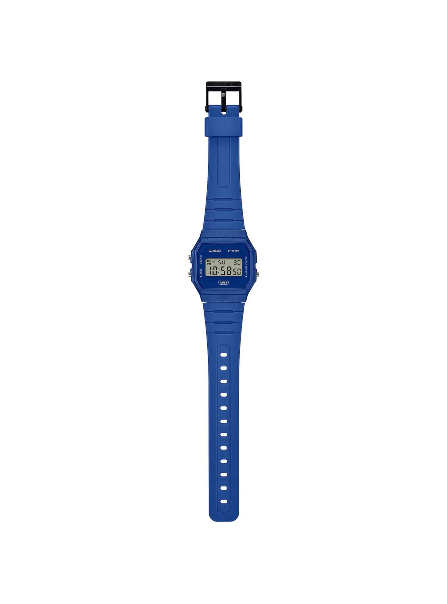 Montre Casio digitale résine bleue