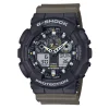 Montre Casio G-Shock résine noire/olive