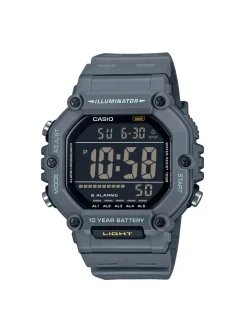 Montre Casio multifonctions résine grise