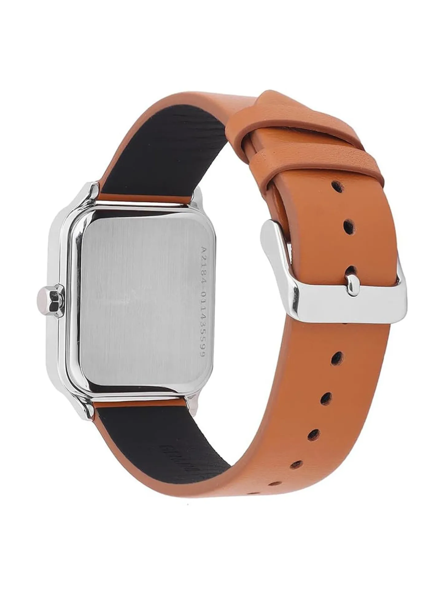 Montre Casio phases lunaires cuir marron
