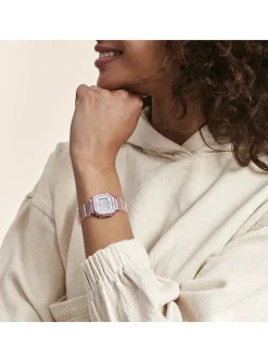 Montre casio Pop enfant digitale résine rose
