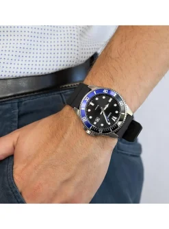 Montre Casio résine noire