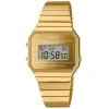 Montre Casio Vintage acier doré
