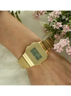 Montre Casio Vintage acier doré