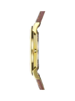 Montre classique Herbelin cuir marron_x005f_x000D_chiffres romains