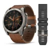 Montre connectée GARMIN Fénix 8 51mm_x005f_x000D_Titane et verre saphir