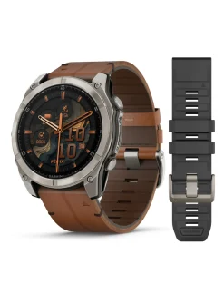 Montre connectée GARMIN Fénix 8 51mm_x005f_x000D_Titane et verre saphir