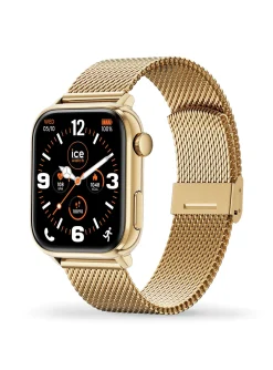 Montre connectée ICE Smart 3.0 rectangulaire_x005f_x000D_bracelet acier maille milanaise