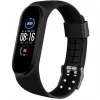 Montre connectée mixte Smarty Fit Soft Touch noire