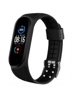 Montre connectée mixte Smarty Fit Soft Touch noire