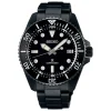 Montre de plongée Seiko Prospex Solar acier noir
