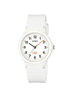 Montre enfant Casio classique résine blanche