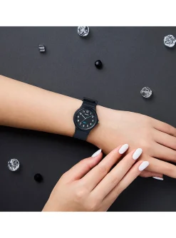 Montre enfant Casio classique résine noire