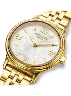 Montre femme Amalys Naomy acier doré_x005f_x000D_collection Watson