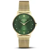 Montre femme Amalys Paulette cadran vert_x005f_x000D_collection Baker