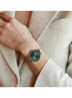 Montre femme Amalys Paulette cadran vert_x005f_x000D_collection Baker