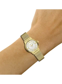 Montre femme Amalys Sibylle acier milanais doré_x005f_x000D_collection Watson