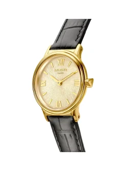 Montre femme Amalys Sofia cuir noir_x005f_x000D_collection Watson