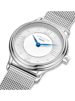 Montre femme Amalys Violette acier milanais_x005f_x000D_collection Watson