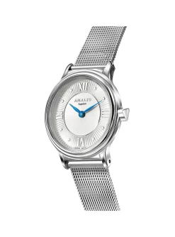 Montre femme Amalys Violette acier milanais_x005f_x000D_collection Watson