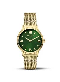 Montre femme Amalys Yvette cadran vert_x005f_x000D_collection Watson