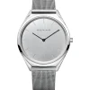 Montre femme Bering ultra slim acier argenté