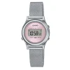 Montre femme Casio Vintage acier milanais