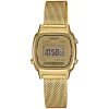 Montre femme Casio vintage dorée maille milanaise