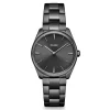 Montre femme Cluse Féroce Petite acier noir