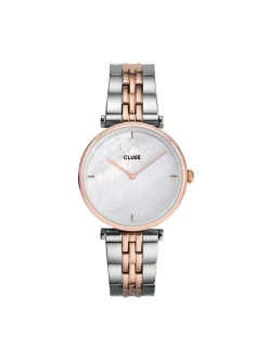 Montre femme Cluse Triomphe rose gold white pearl/_x005f_x000D_silver rose gold