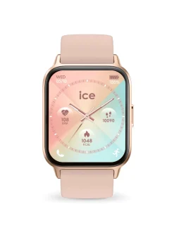 Montre femme Connectée Ice Watch IceFit1.78 GPS_x005f_x000D_Rose-gold Nude