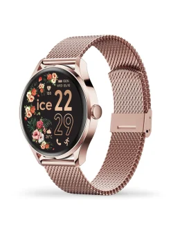 Montre femme connectée Ice WATCH ICE smart TWO 1.20_x005f_x000D_Rose Gold milanese