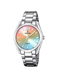Montre femme Festina acier cadran multicolore_x005f_x000D_Collection Boyfriend