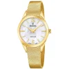 Montre femme Festina acier doré_x005f_x000D_collection Swiss Made Grace