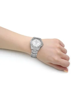 Montre femme Festina acier lunette strass_x005f_x000D_collection mademoiselle