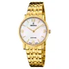 Montre femme Festina classique acier doré_x005f_x000D_collection Swiss Made