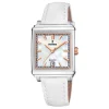 Montre femme Festina cuir blanc cadran nacre_x005f_x000D_Collection On The Square