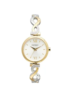 Montre femme Fontenay Aline acier bicolore oxydes