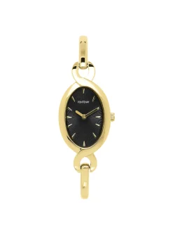 Montre femme Fontenay Rose acier doré_x005f_x000D_cadran noir