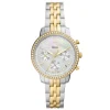 Montre femme Fossil Neutra Chrono bicolore