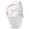 Montre femme Ice Glam - White Rose-Gold - S