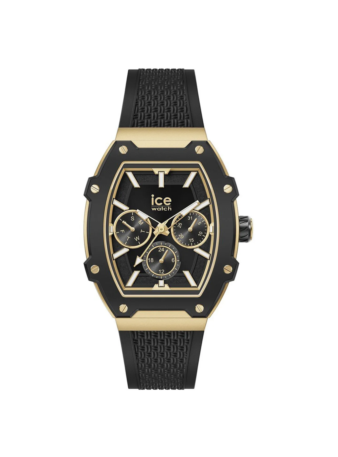 Montre femme Ice Watch Ice Boliday Black Gold alu