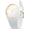 Montre femme Ice Watch Ice glam white goldsmall