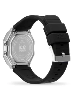 Montre femme Ice Watch Ice Digit Retro Black Silver_x005f_x000D_S