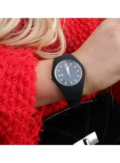 Montre femme Ice Watch Ice glitter noire small