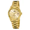Montre femme Lotus acier dorée cadran champagne_x005f_x000D_collection Freedom