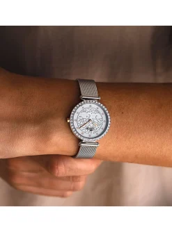 Montre femme Lotus Bliss acier cadran blanc