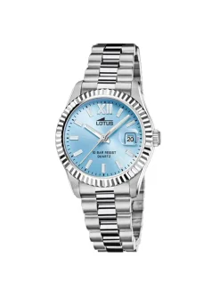 Montre femme Lotus Freedom acier cadran bleu