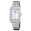 Montre femme Lotus rectangulaire acier